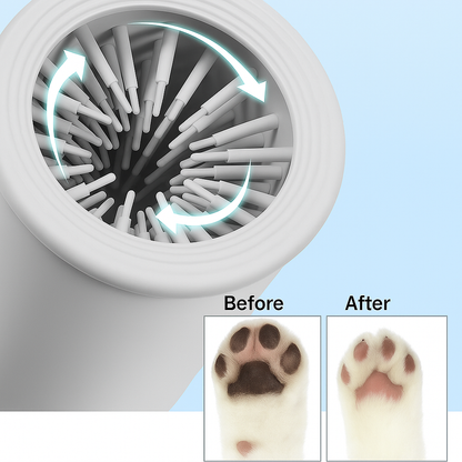 Electric Pet Paw Cleaner – Automatic Dog & Cat Paw Washing Cup (USB Rechargeable